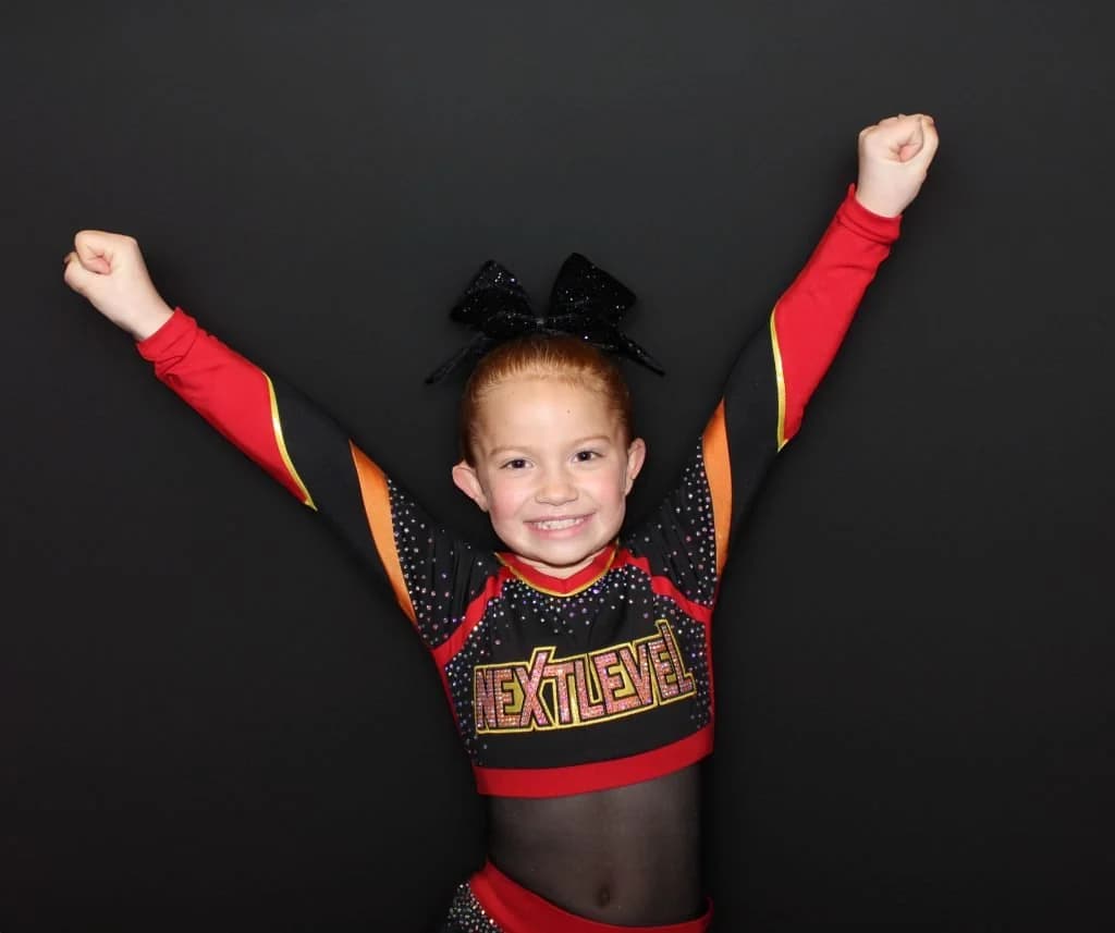 Pre-Cheer beginner class at Next Level Athletics